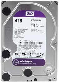 Western Digital Жесткий диск 4 ТБ WD Purple WD40PURZ