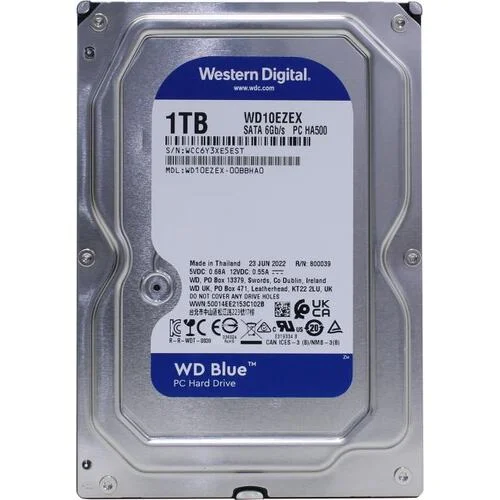 Изображение Жесткий диск 1 ТБ WD Blue WD10EZEX