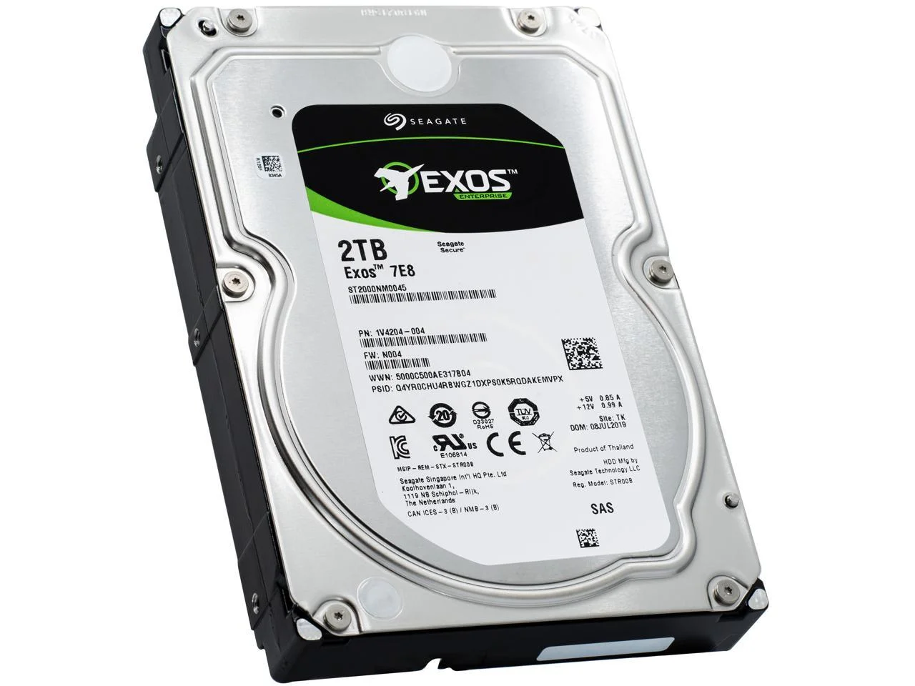 Изображение Жесткий диск 2 TБ Seagate Exos ST4000NM0045