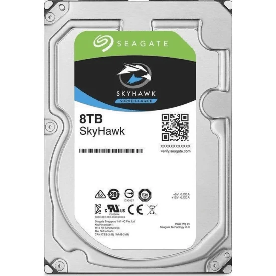 Изображение Жесткий диск 8 ТБ Seagate SkyHawk ST8000VX009